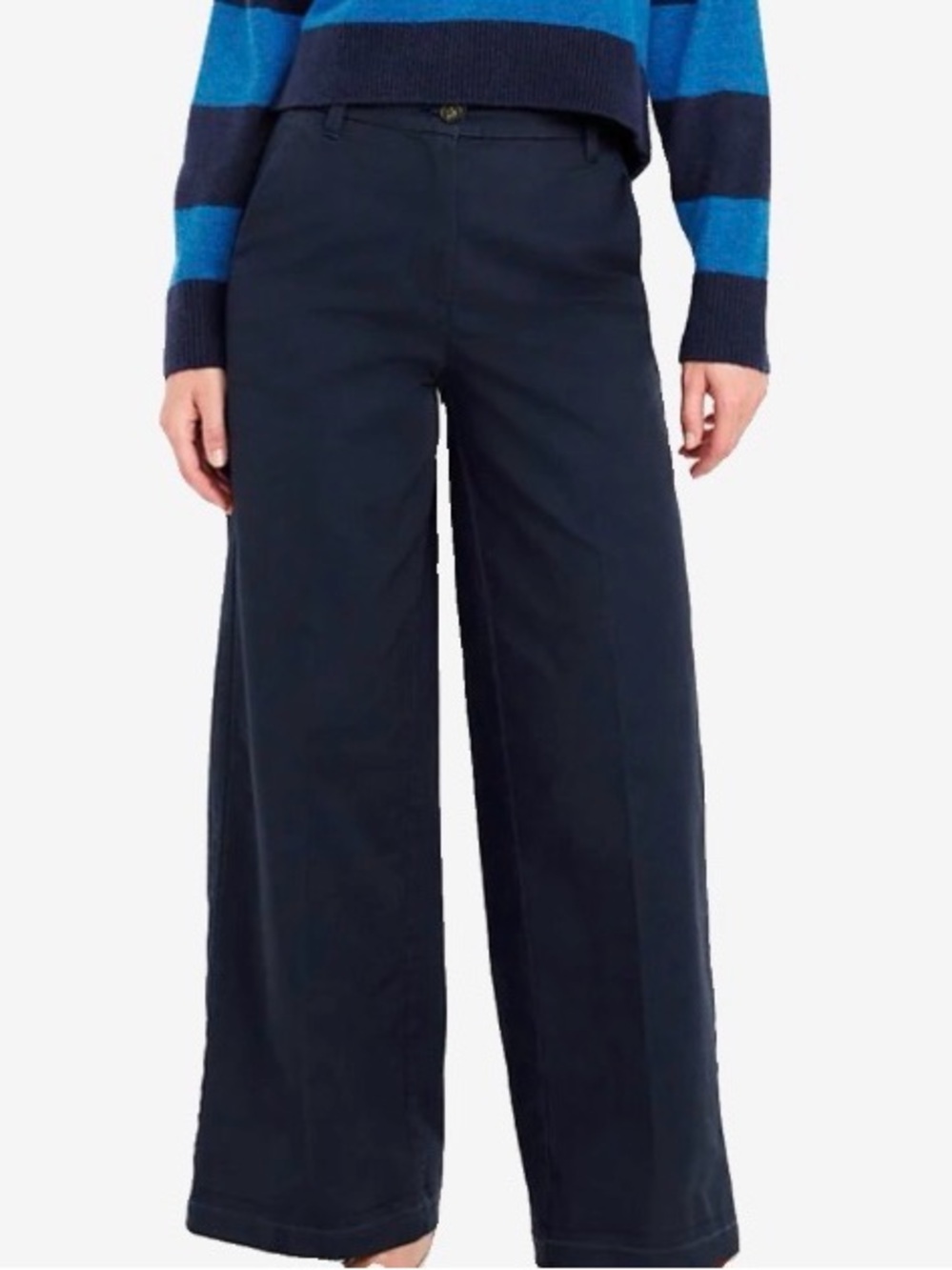 Extra High-Waisted Super Wide-Leg Chino Pants